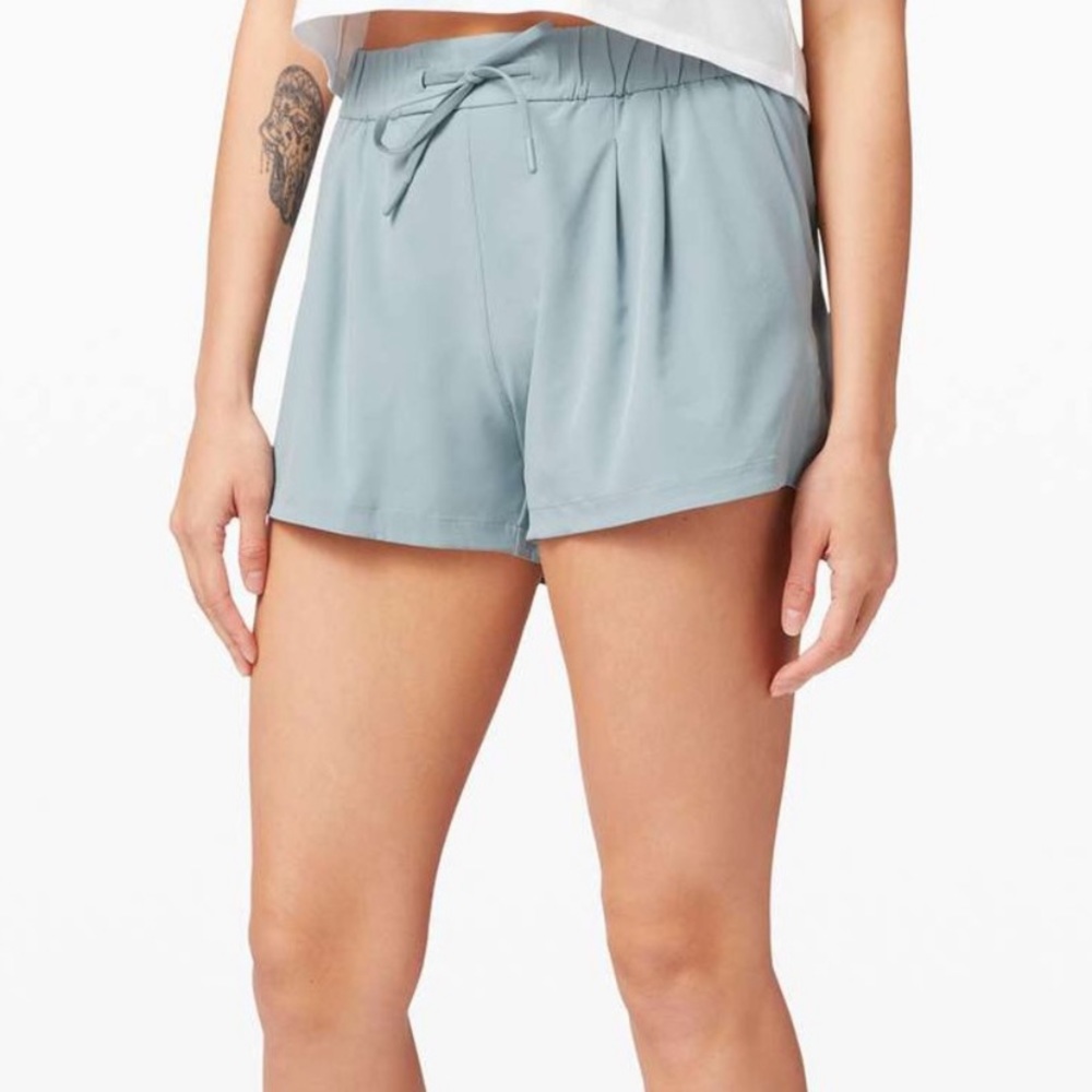 Lululemon Stroll at Sundown Short 3” in Blue Cast 4